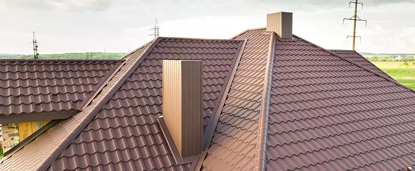 Residential Chimney Flashing Restoration in Lake Zurich, IL