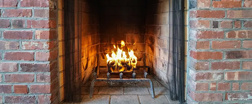 Repairing Damaged Fireplace Tiles in Lake Zurich, Illinois
