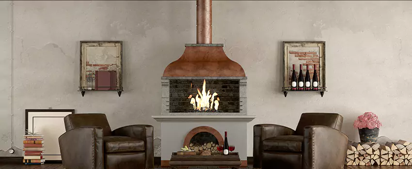 Thelin Hearth Products Providence Pellet Insert Fireplace Installation in Lake Zurich, IL
