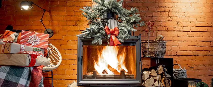 Travis Industries Linear Gas Fireplace Installation in Lake Zurich, Illinois