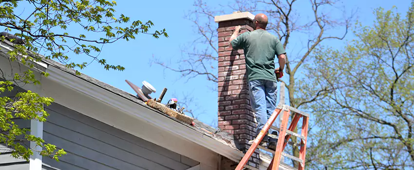 Vinyl and PVC Chimney Flashing Installation in Lake Zurich, IL