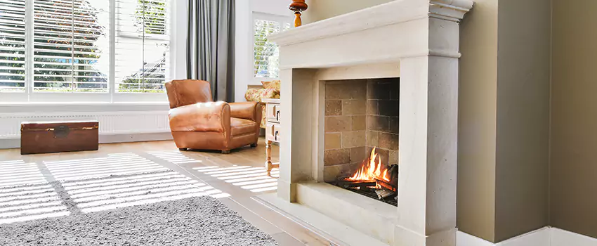 Vintage Fireplace Refacing in Lake Zurich, Illinois
