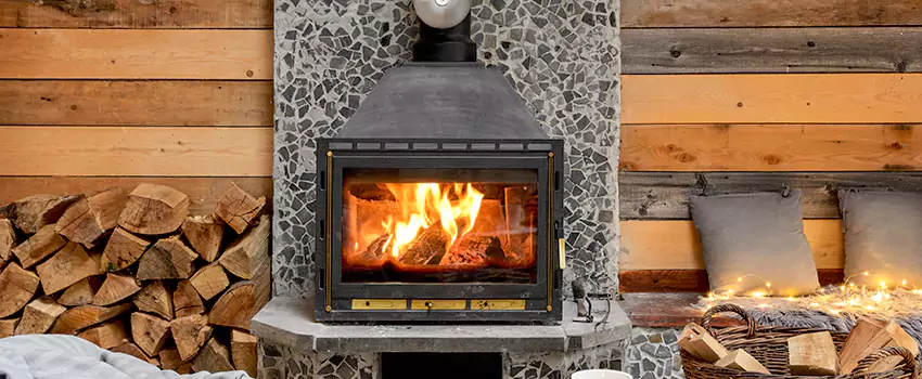 Outdoor Morso Fireplace Broken Screen Replacement in Lake Zurich, IL