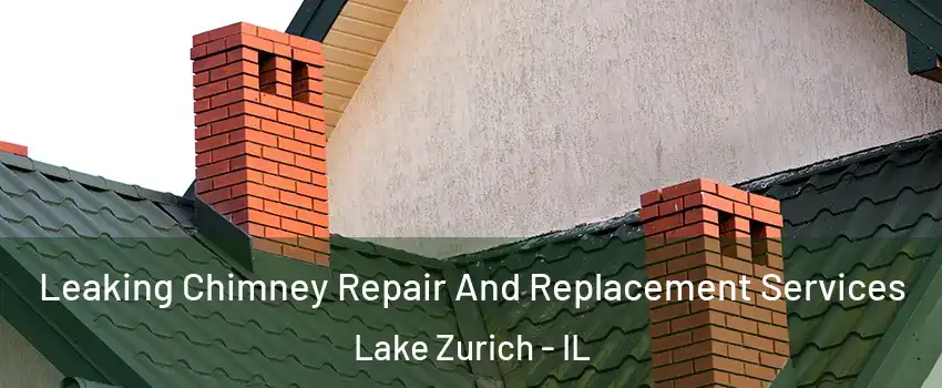  Leaking Chimney Repair And Replacement Services Lake Zurich - IL